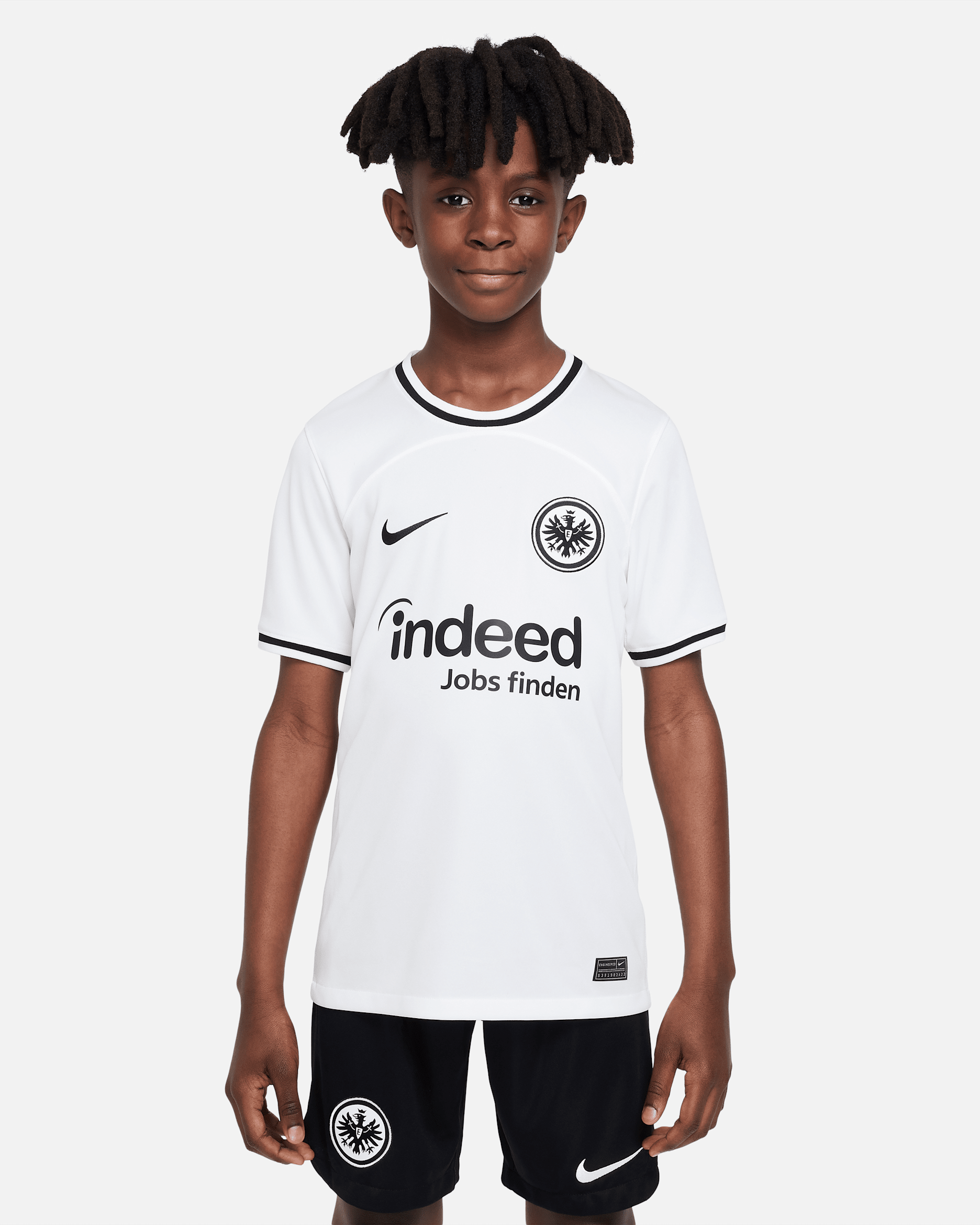 Eintracht Frankfurt 2022/23 Stadium Home Older Kids' Nike Dri-FIT